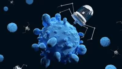 عرض تقديمي (Presentation) عن دور الNanoTechnology في المجال الطبي.