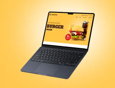 Burger Landing page