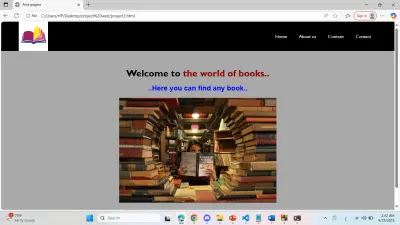 simple website..
