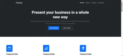 تطوير صفحة تعريفية احترافية (Landing Page) ومتجاوبة مع جميع الشاشات