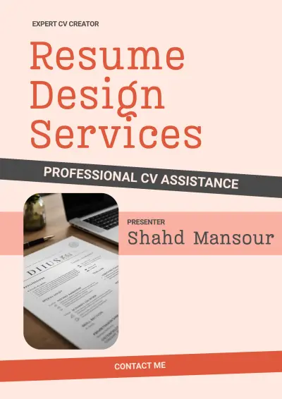 كتابة وتصميم السيرة الذاتية الاحترافية