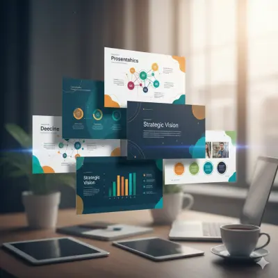 تصميم عروض تقديمية احترافية ومقنعة بـ PowerPoint أو Google Slides
