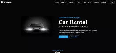 Car Rental Website