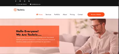 Techrix | it solution website