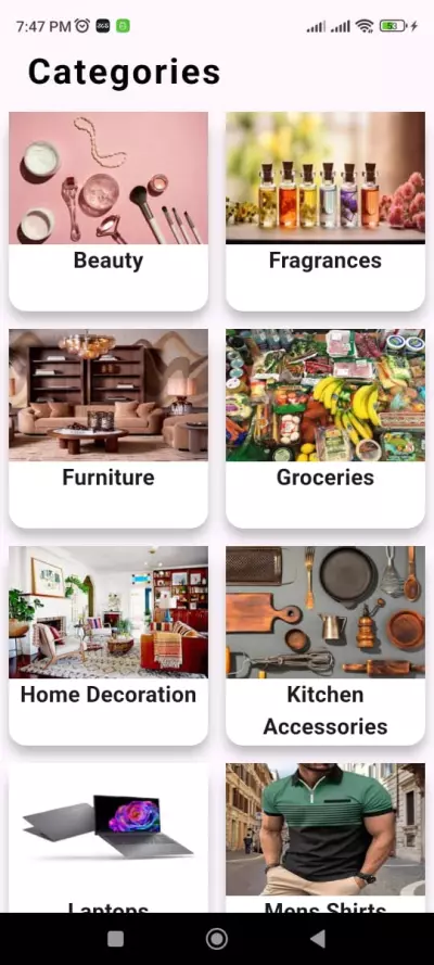 Store App (mini e-commerce app)