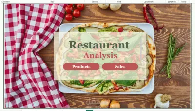 Interactive Restaurant Sales & Products Analysis Dashboards – Power BI