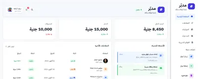 مدبر لوحة تحكم مالية