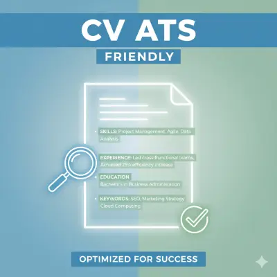 تصميم سيرة ذاتية احترافية متوافقة مع أنظمة ATS