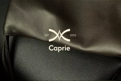تصميم هوية بصرية تجارية متكاملة لعلامة Caprie