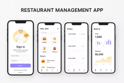 🍽️ تطبيق إدارة مطعم – Restaurant Management App