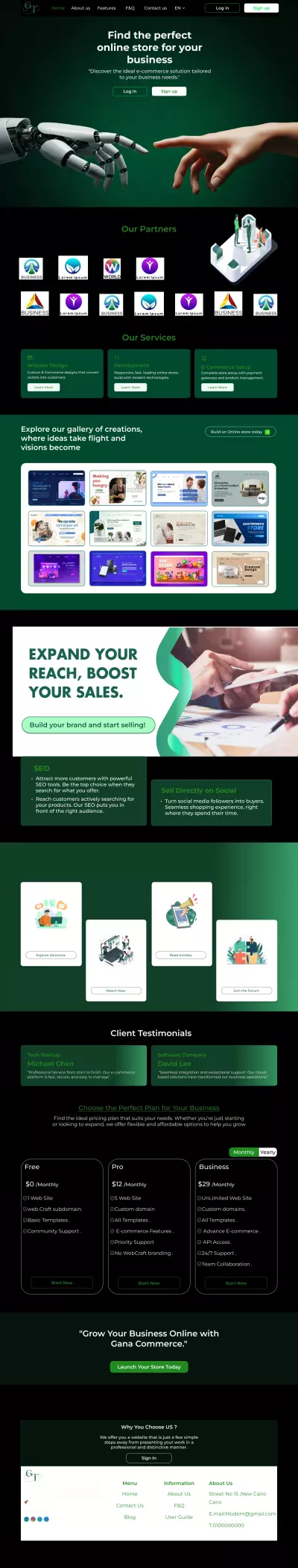 E-Commerce Website