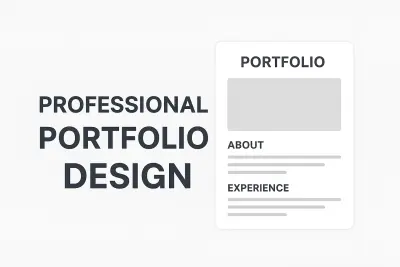 عمل portfolio لحترافي