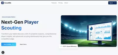Scout Me — منصة تحليل كرة القدم الذكية
