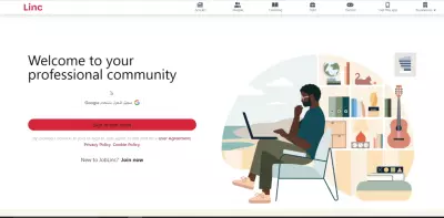 موقع تواصل اجتماعي JobLinc