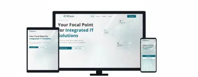 تصميم وتطوير موقع MsFocalMe شركة لتقديم خدمات تكنولوجيا المعلومات