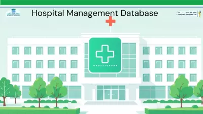 مشروع قاعدة بيانات متكاملة Hospital DB