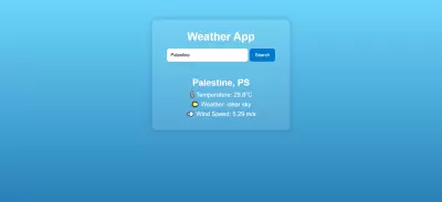 weather app