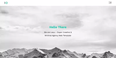 Template using HTML and CSS