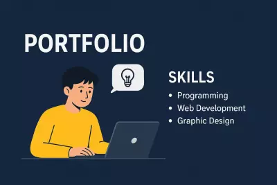 انشاء ملف شخصي (Portfolio) مميز لعرض اعمالك