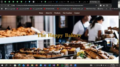 تصميم وتطوير متجر إلكتروني احترافي باستخدام HTML وCSS