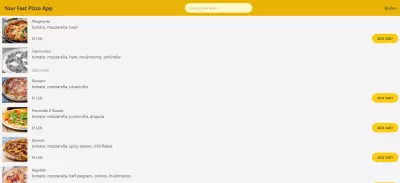 pizza deliver website