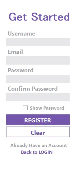 Login & Register System