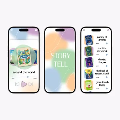 Storytell - تطبيق قصص اطفال صوتية