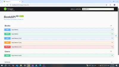Book Application programming interface