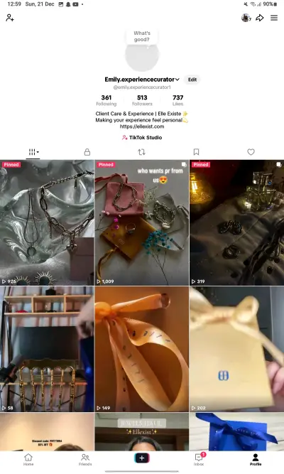 إدارة كاملة وصناعة محتوى لبراند (Elle Existe) - تسويق بالعمولة