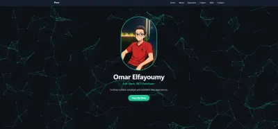 تصميم portfolio