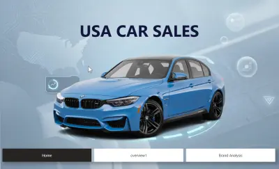 تصميم Dashboard تفاعلية (Power BI) لتحليل Big Data (أكثر من 1M Rows) - سوق السيارات الأمريكي