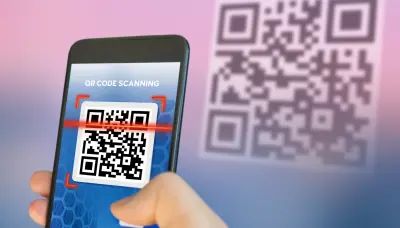 سأصمم لك QR كود احترافي مخصص بلون وشعار شركتك