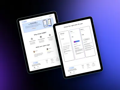 سأصمم لك واجهة مستخدم UI/UX احترافية و سلسة