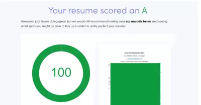 عمل CV احترافي يعمل مع نظام ATS العالمي