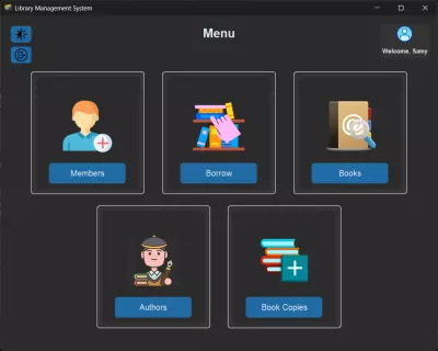 برنامج إدارة مكتبة باستخدام Python و SQLite