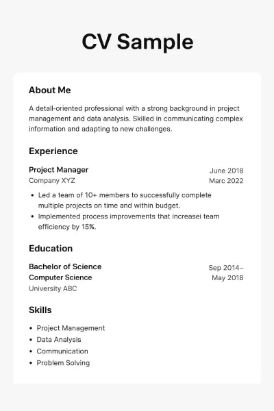 عمل سيرة ذاتية احترافية حسب طلب العميل | CV maker