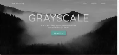صفحة ويب ثابتة باستخدام HTML وCSS