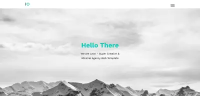 قالب ويب احترافي تم تصميمه باستخدام HTML وCSS فقط