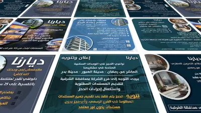 تصاميم سوشيال ميديا في المجال العقاري