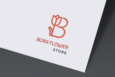 لوجو لمتجر ورد