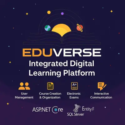 نظام إدارة التعليم الإلكتروني - EduVerse (ASP.NET Core Web API)