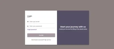 Responsive Login and Registration Form (HTML & CSS)