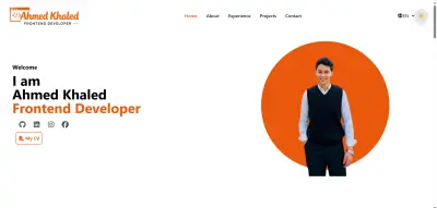تصميم وتطوير موقع بورتفوليو احترافي