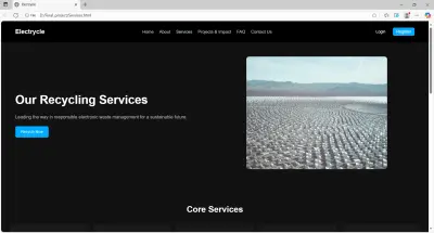 (Services page for website (electrycle