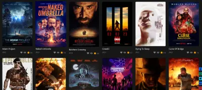 تصميم وتطوير موقع لعرض الأفلام (Movie List Website)