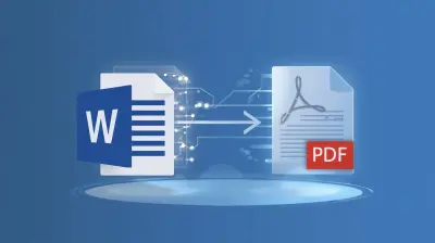 تحويل ملف word الي pdf والعكس