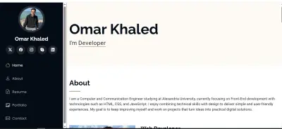 Portfolio website