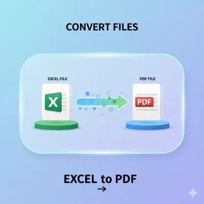 تحويل ملفات Excel إلى PDF