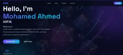Interactive Personal Portfolio Website