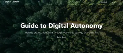 منصة الاستقلال الرقمي والاستشارات الاستراتيجية